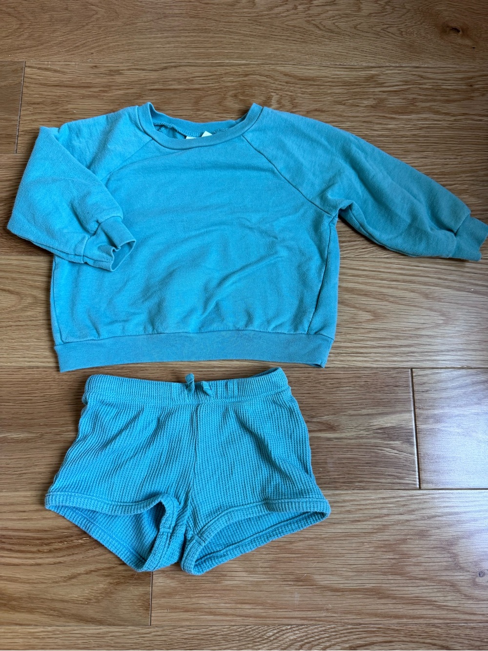 Cat & Jack Turquoise Kids Matching Shorts Set